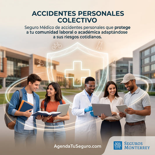 ACCIDENTES PERSONALES COLECTIVO | Seguro Médico de Seguros Monterrey
